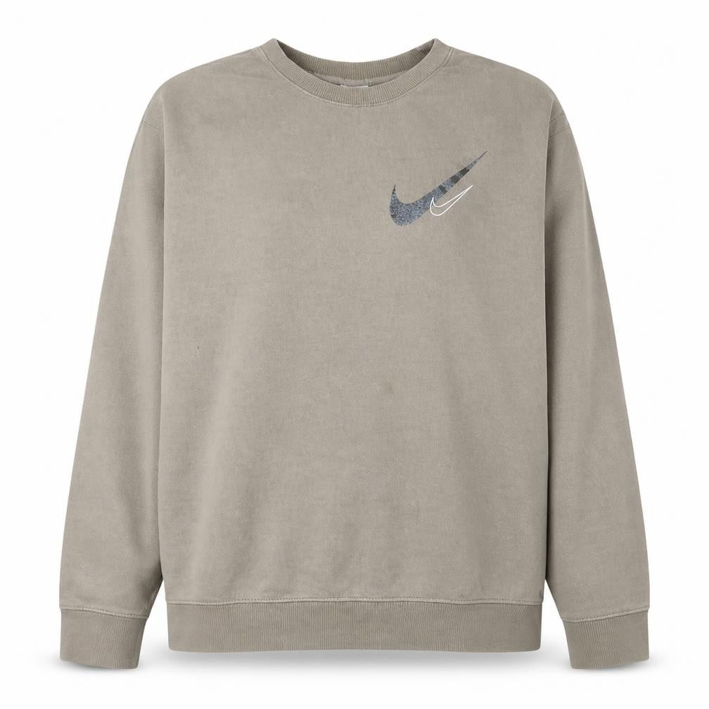 Womens UK Size XL Nike Beige Pullover Sweatshirt