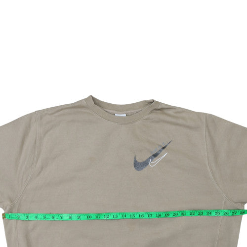 Womens UK Size XL Nike Beige Pullover Sweatshirt