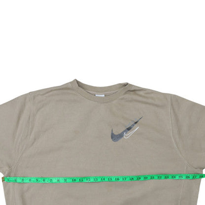 Womens UK Size XL Nike Beige Pullover Sweatshirt