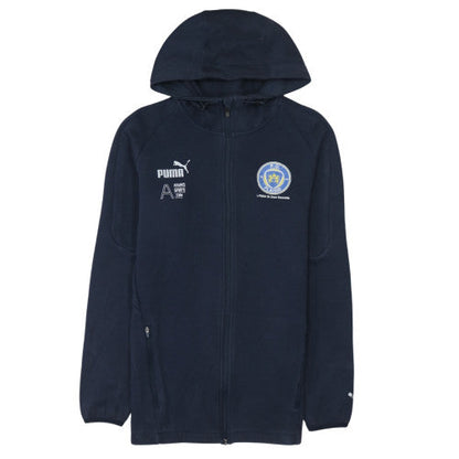 Mens UK Size M PUMA Blue Full Zip Hoodie