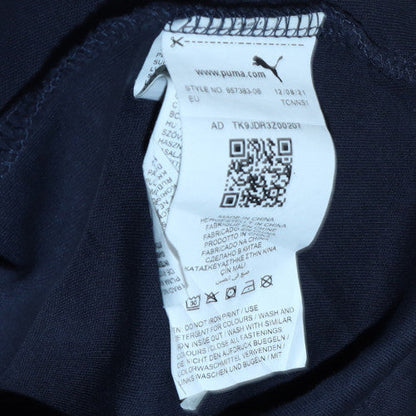 Mens UK Size M PUMA Blue Full Zip Hoodie