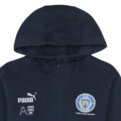 Mens UK Size M PUMA Blue Full Zip Hoodie