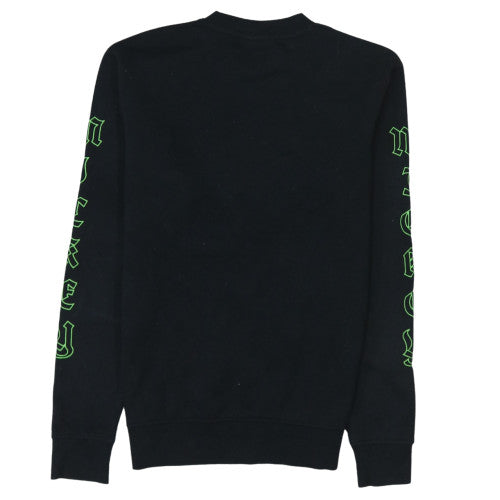 Mens UK Size S Disney Black Pullover Sweatshirt