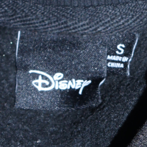 Mens UK Size S Disney Black Pullover Sweatshirt
