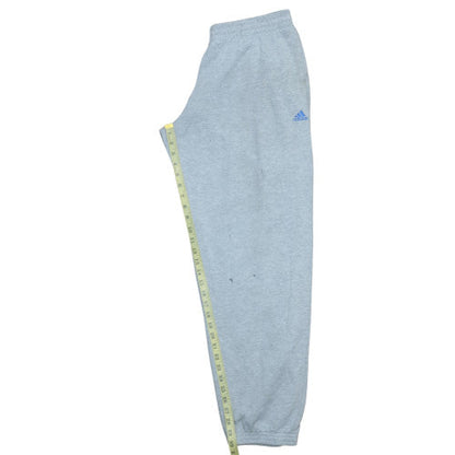 Adidas Men’s Grey Large Fleece Sweatpants Regular Fit