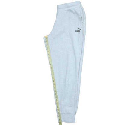Puma Mens Grey Fleece Jogger Sweatpants Size M