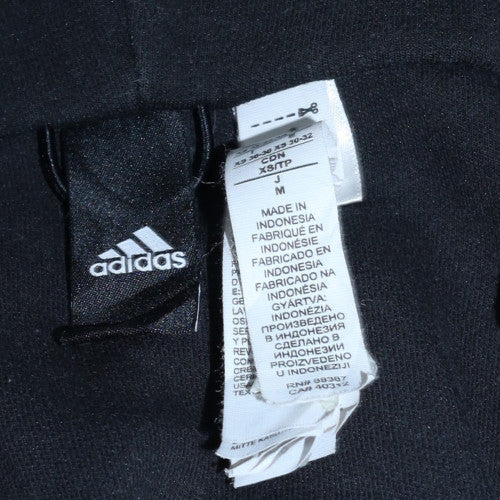 Womens UK Size M adidas Black Full Zip Hoodie