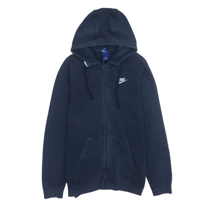 Mens UK Size XS Nike Blue Full Zip Hoodie