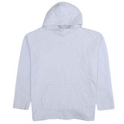 Mens UK Size S Nike White Pullover Hoodie