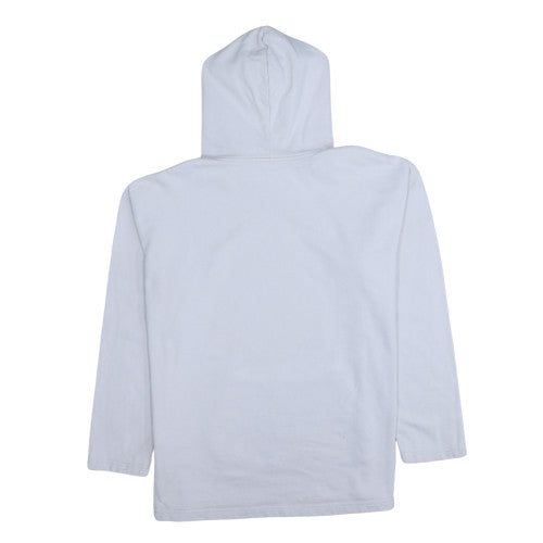 Mens UK Size S Nike White Pullover Hoodie