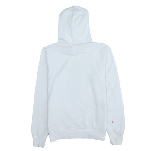 Womens UK Size M Champion White Pullover Hoodie