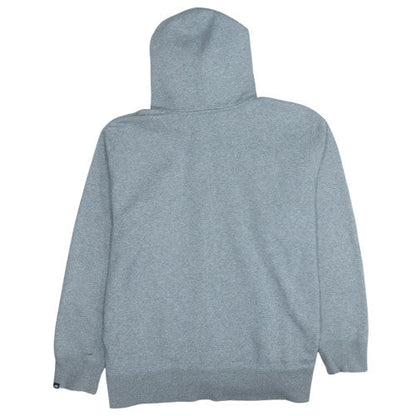 Mens UK Size L Nike Grey Full Zip Hoodie