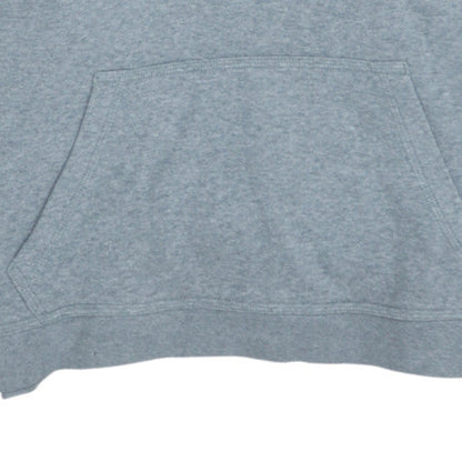 Nike Boys Grey XL Pullover Hoodie with Logo Graphic Print Fleece