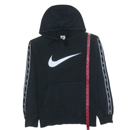 Mens UK Size M Nike Black Pullover Hoodie