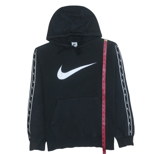 Mens UK Size M Nike Black Pullover Hoodie