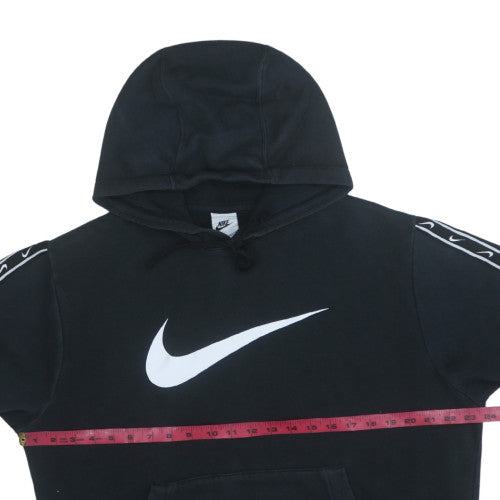 Mens UK Size M Nike Black Pullover Hoodie