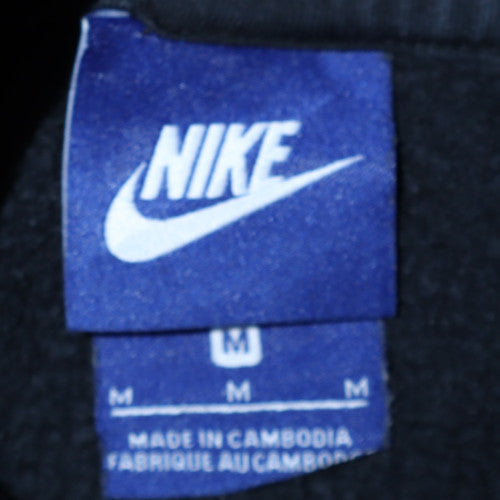 Mens UK Size M Nike Black Pullover Hoodie