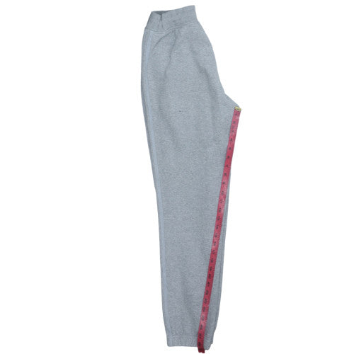 Adidas Men’s Grey Fleece Jogger Sweatpants Size S Regular Fit