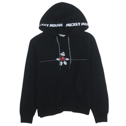 Womens UK Size S Disney Black Pullover Hoodie