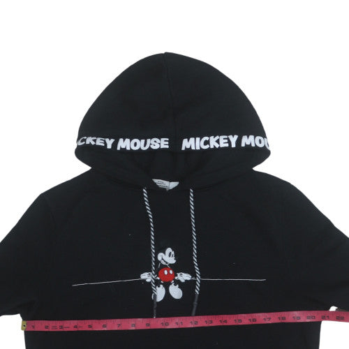 Womens UK Size S Disney Black Pullover Hoodie