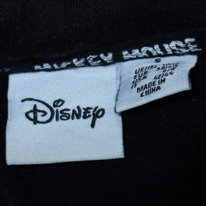 Womens UK Size S Disney Black Pullover Hoodie