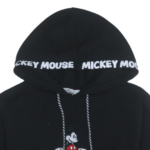 Womens UK Size S Disney Black Pullover Hoodie