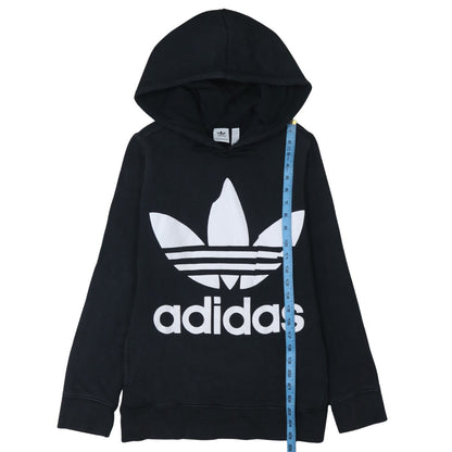 Womens UK Size 12 adidas Black Pullover Hoodie