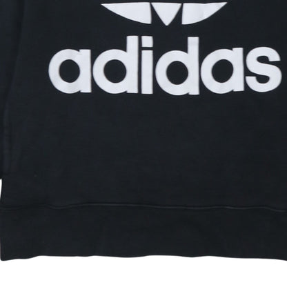 Womens UK Size 12 adidas Black Pullover Hoodie