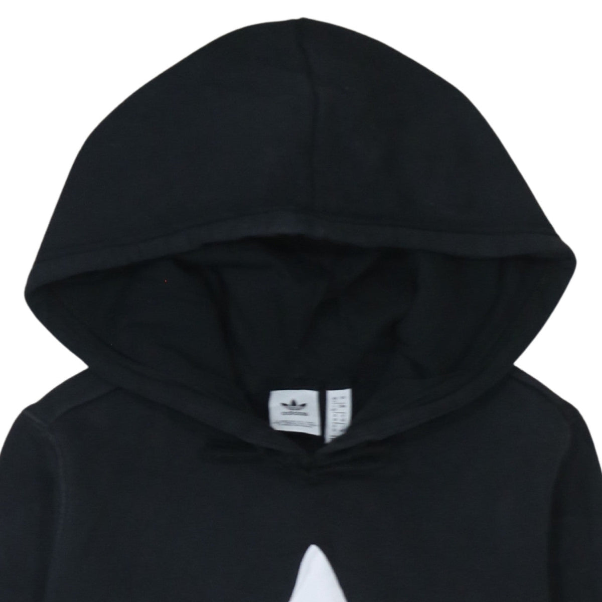 Womens UK Size 12 adidas Black Pullover Hoodie