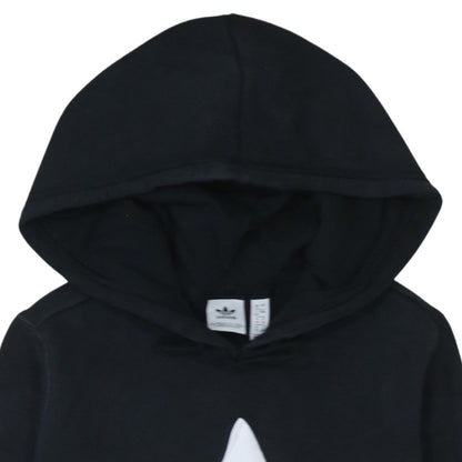 Womens UK Size 12 adidas Black Pullover Hoodie