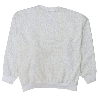 Womens UK Size 12 adidas White Pullover Sweatshirt