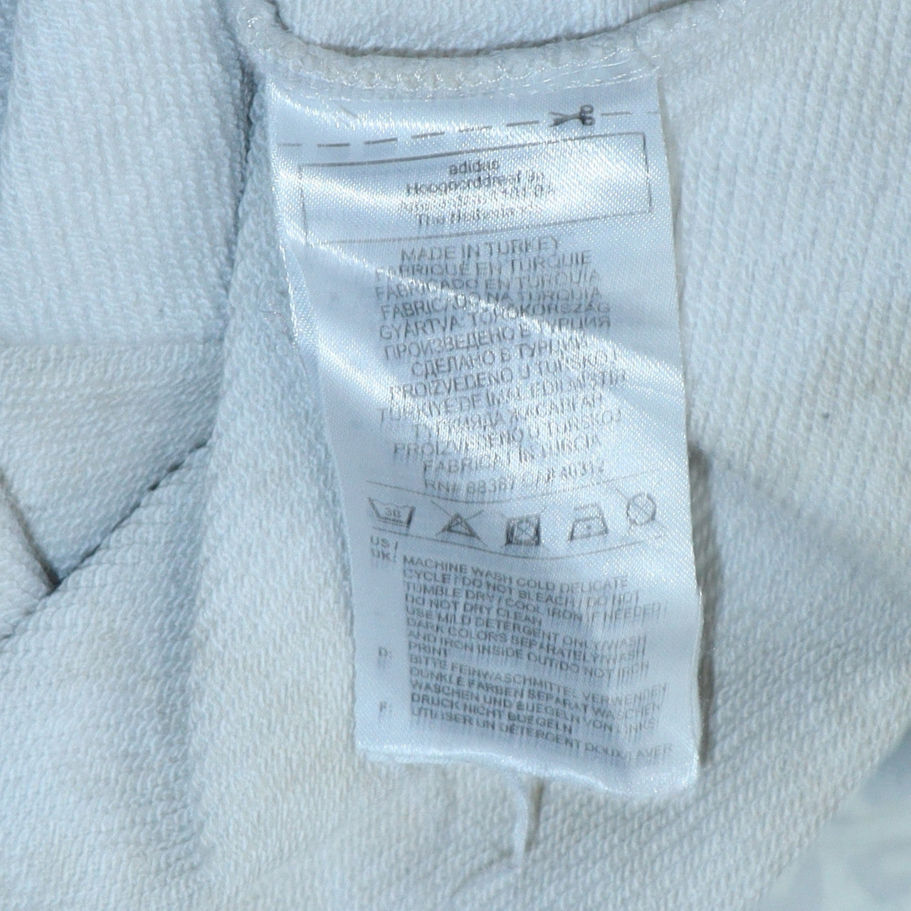 Womens UK Size 12 adidas White Pullover Sweatshirt