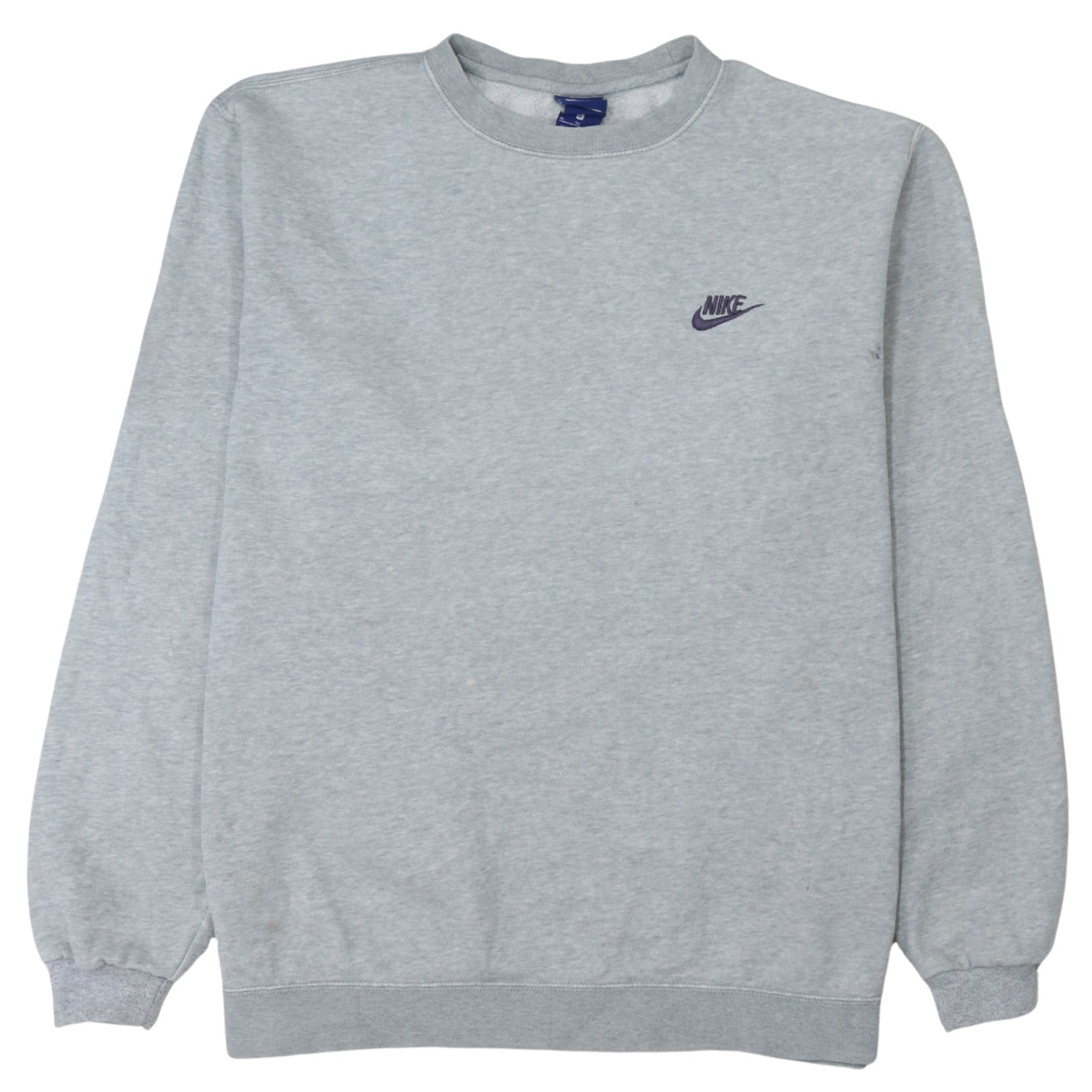 Mens UK Size XL Nike Grey Pullover Sweatshirt