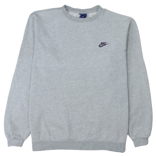 Mens UK Size XL Nike Grey Pullover Sweatshirt