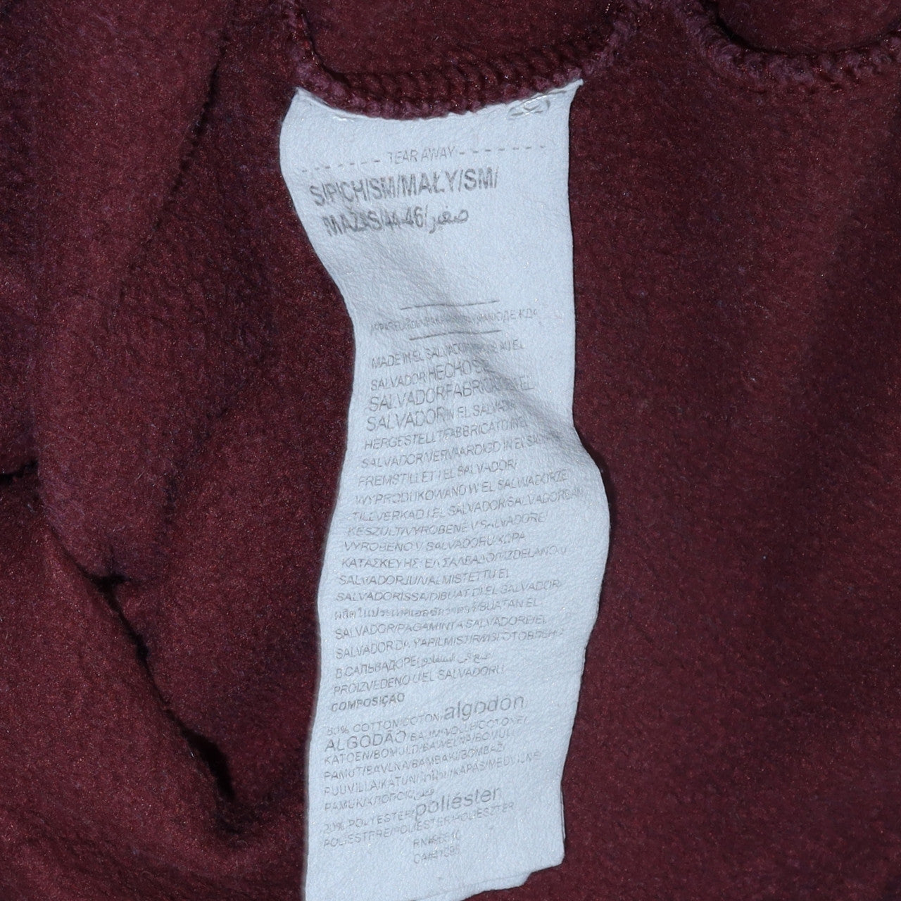 Mens UK Size S Under armour Brown Pullover Hoodie
