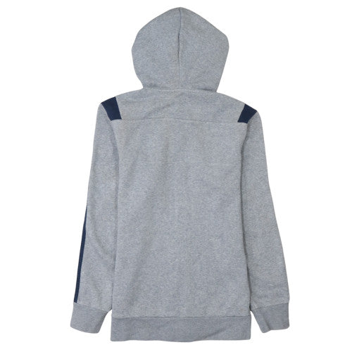 Mens UK Size S adidas Grey Full Zip Hoodie