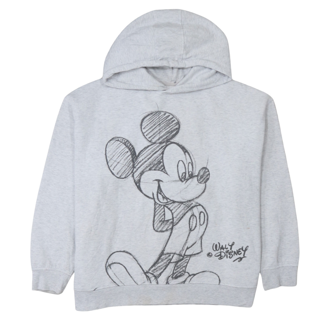 Womens UK Size 2XL Disney Grey Pullover Hoodie