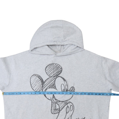 Womens UK Size 2XL Disney Grey Pullover Hoodie