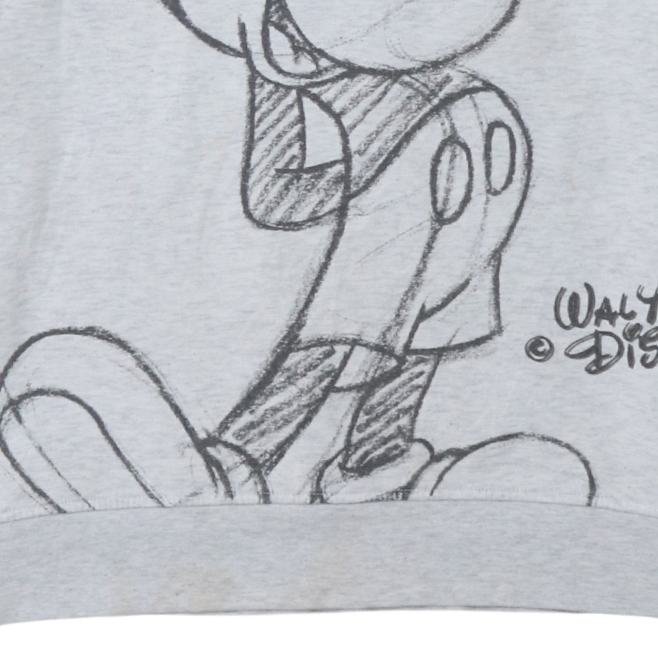 Womens UK Size 2XL Disney Grey Pullover Hoodie