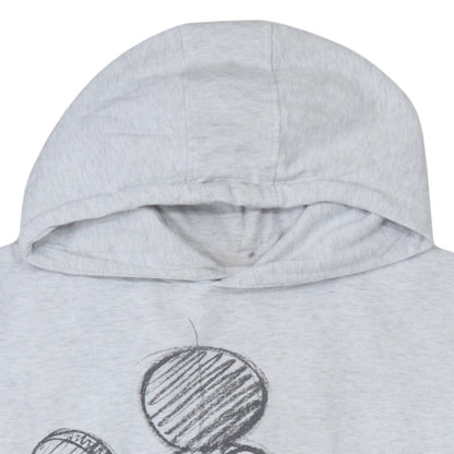 Womens UK Size 2XL Disney Grey Pullover Hoodie