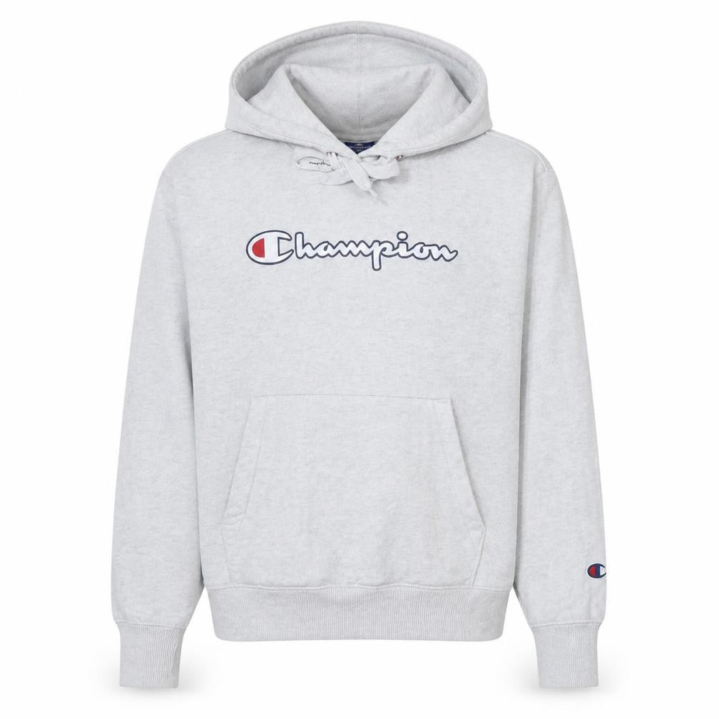 Mens UK Size XS Champion Grey Pullover Hoodie