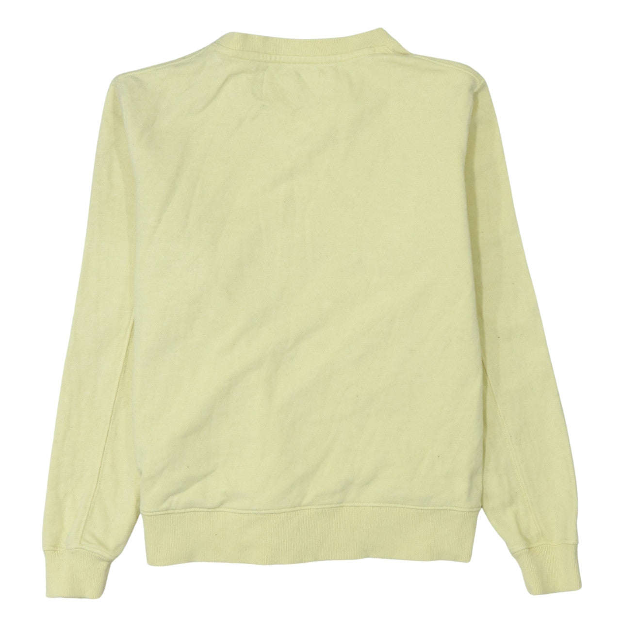 Womens UK Size S Calvin Klein Jeans Yellow Pullover Sweatshirt