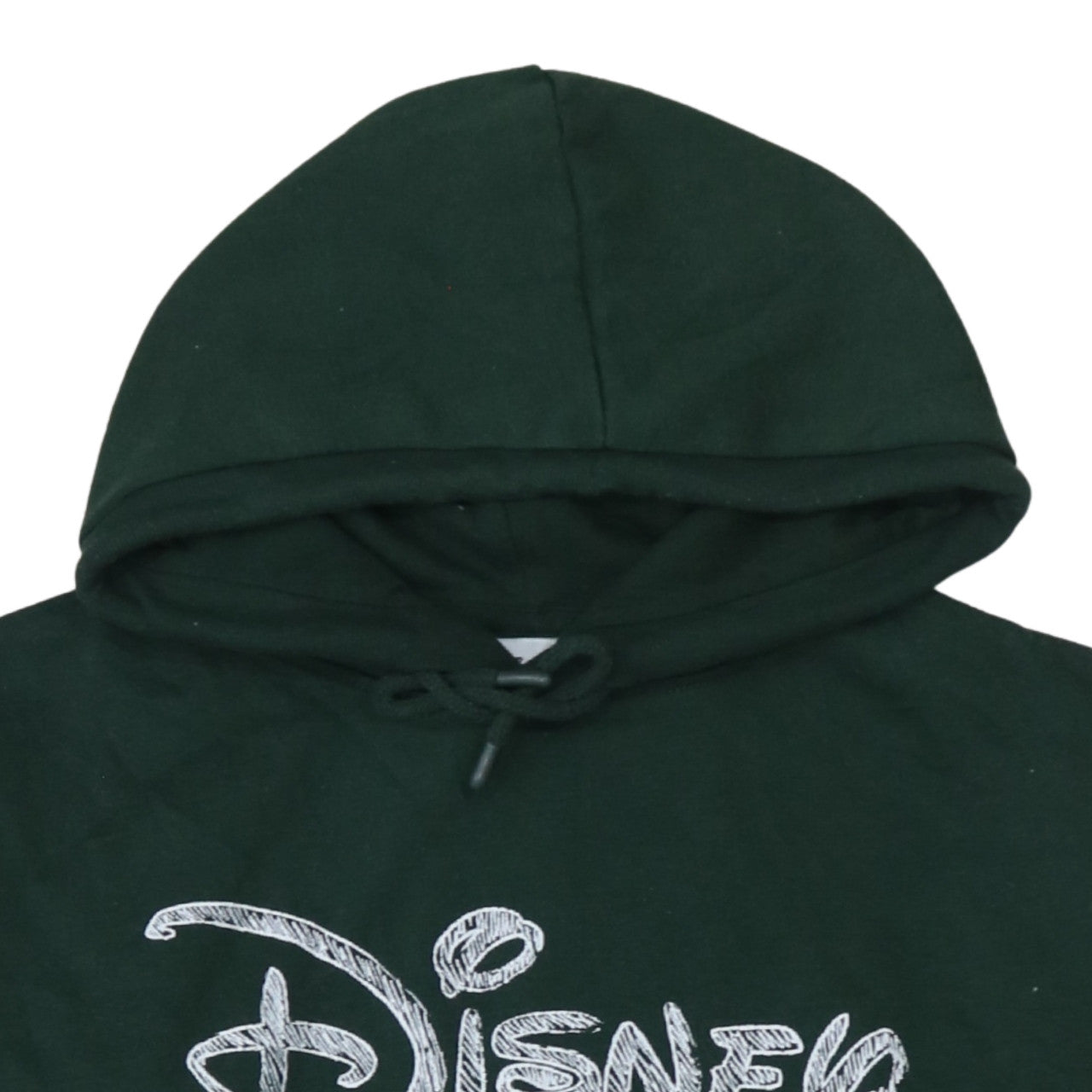 Womens UK Size 10/12 Disney Green Pullover Hoodie