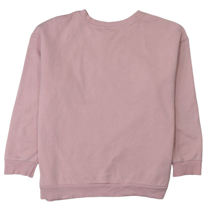 Womens UK Size L George Pink Pullover Sweatshirt