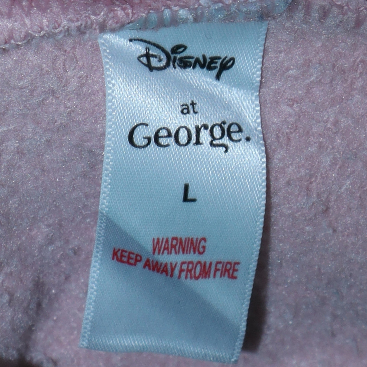 Womens UK Size L George Pink Pullover Sweatshirt