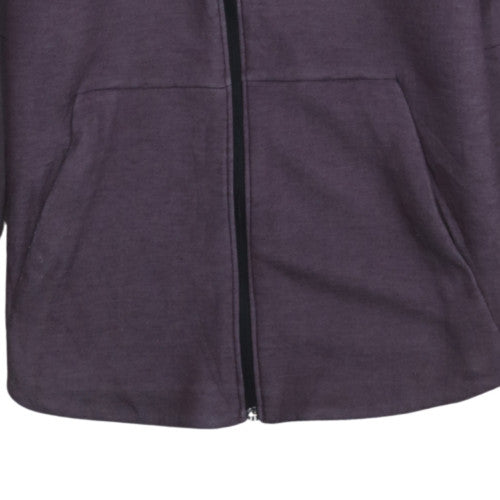 Mens UK Size S Under armour Purple Full Zip Hoodie