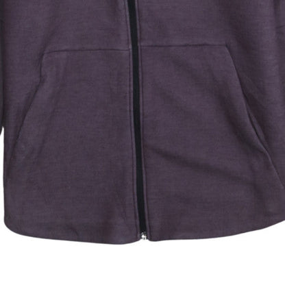 Mens UK Size S Under armour Purple Full Zip Hoodie