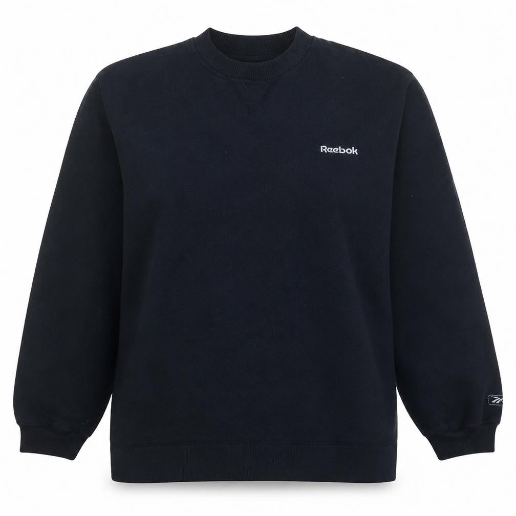 Womens UK Size 14 Reebok Black Pullover Sweatshirt