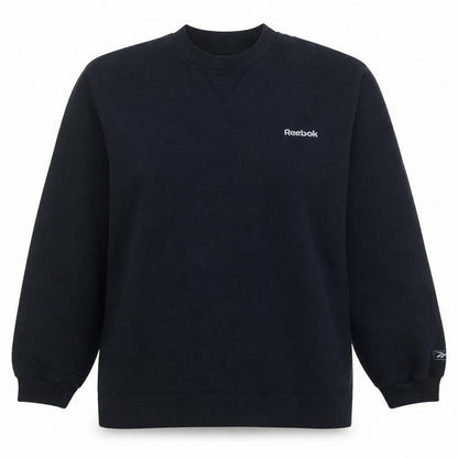 Womens UK Size 14 Reebok Black Pullover Sweatshirt
