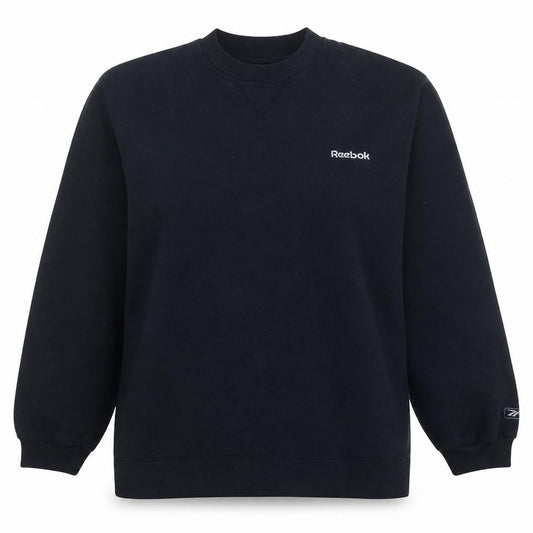 Womens UK Size 14 Reebok Black Pullover Sweatshirt